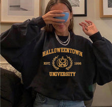 Load image into Gallery viewer, Halloweentown Embroidered Crewneck