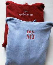 Load image into Gallery viewer, Spiderman/MJ Hoodie Embroidered Sweatshirt