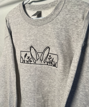 Load image into Gallery viewer, Bunny Ears Embroidered Crewneck