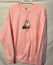 Load image into Gallery viewer, Cute Bunny Embroidered Crewneck