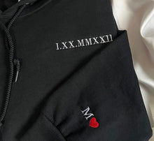 Load image into Gallery viewer, Roman Numerals Hoodies
