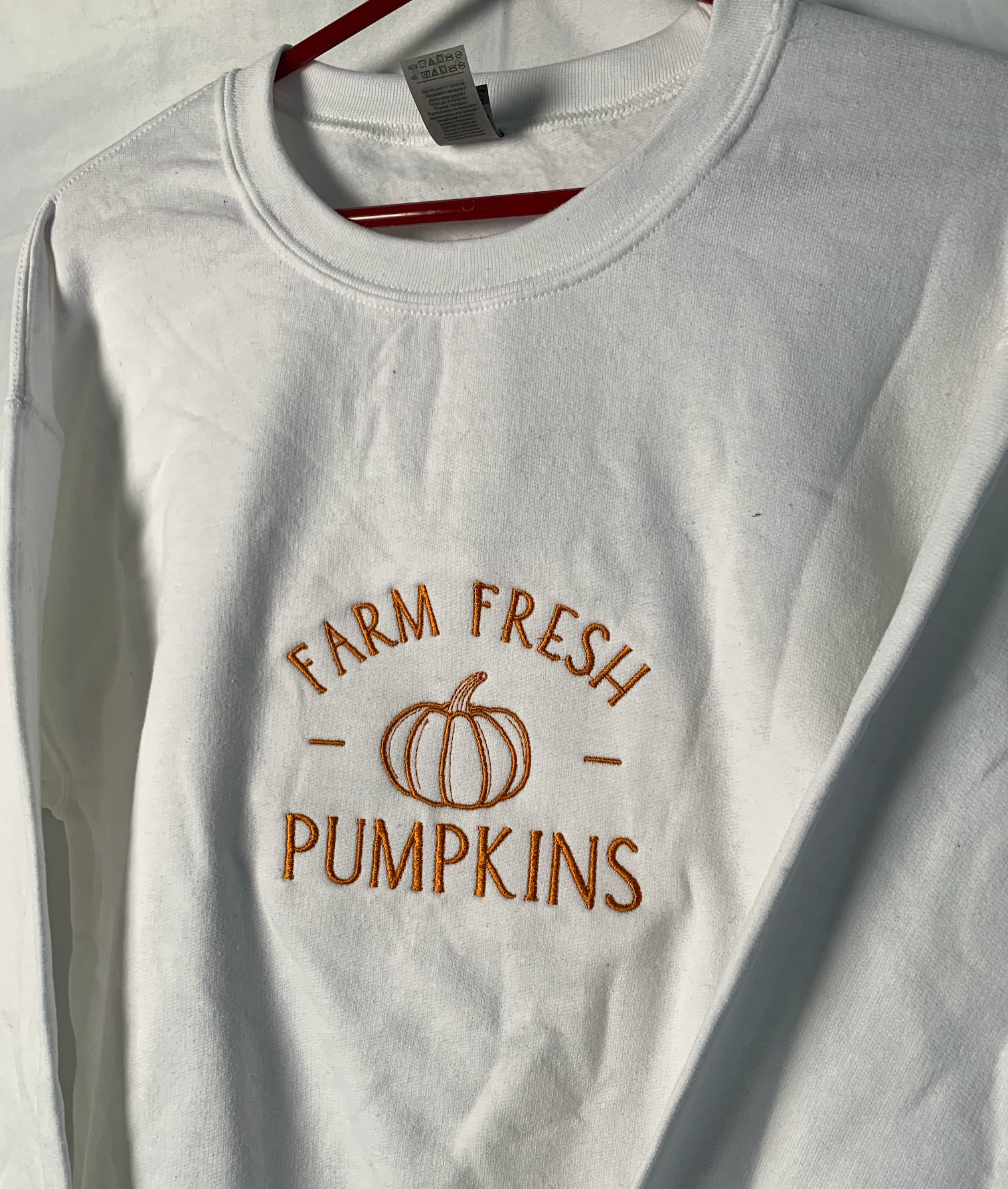 Monogrammed 'Farm Fresh Christmas Trees' Crewneck Sweatshirt