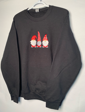 Load image into Gallery viewer, Xmas Gnomes Embroidered Sweatshirt
