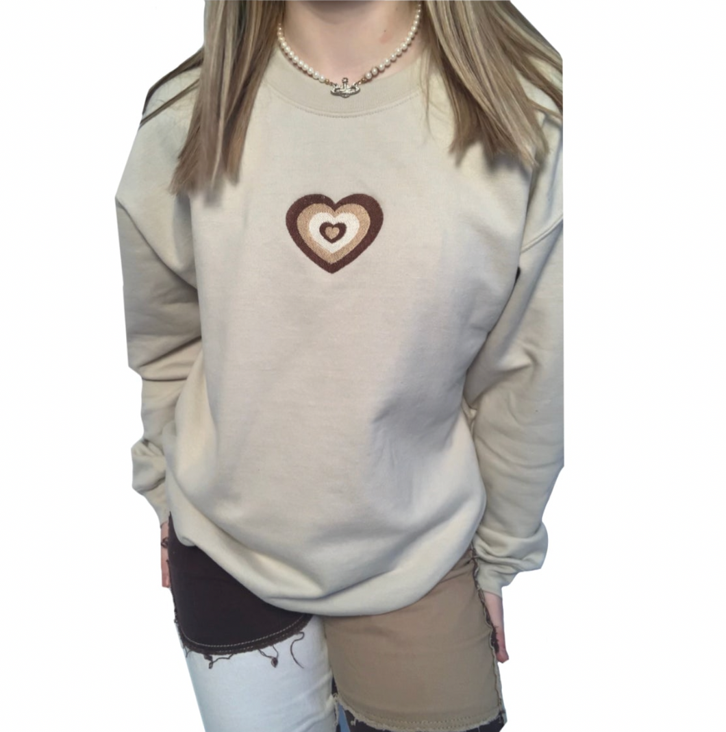 The Lovely Beige Crewneck